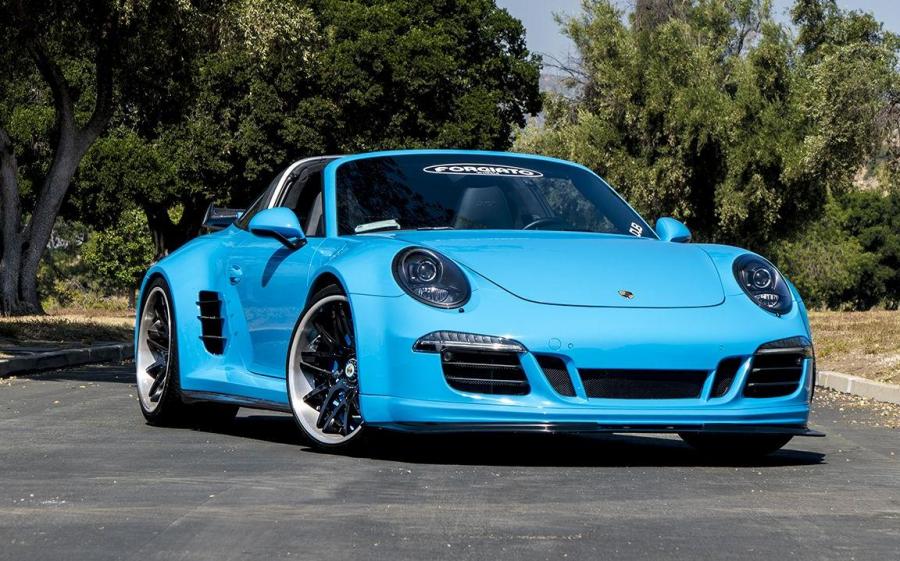 Porsche 911 GTS Tagra 4 on Forgiato Wheels (Maglia-ECL) '2017